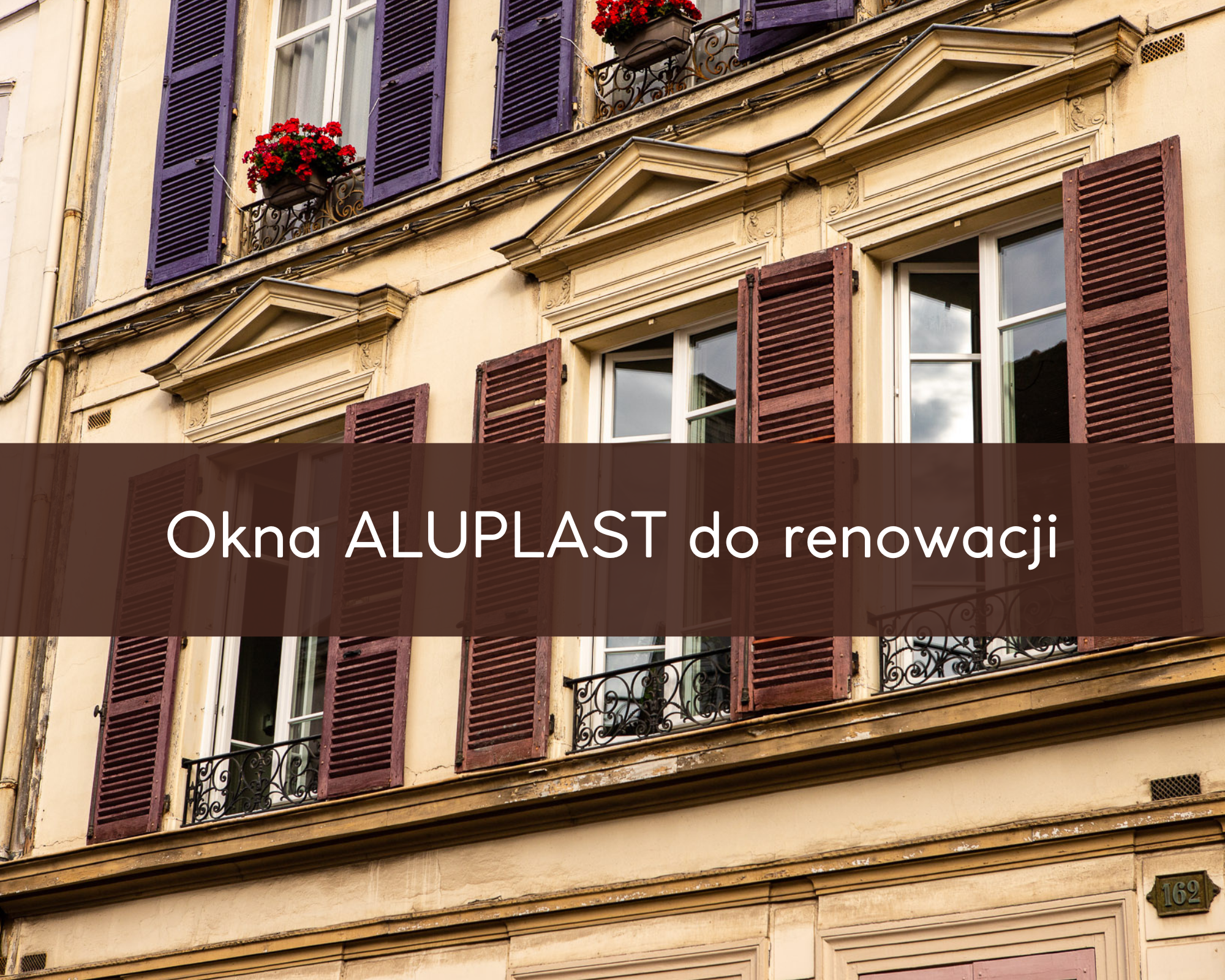 Okna Aluplast ID 4000 renowacja