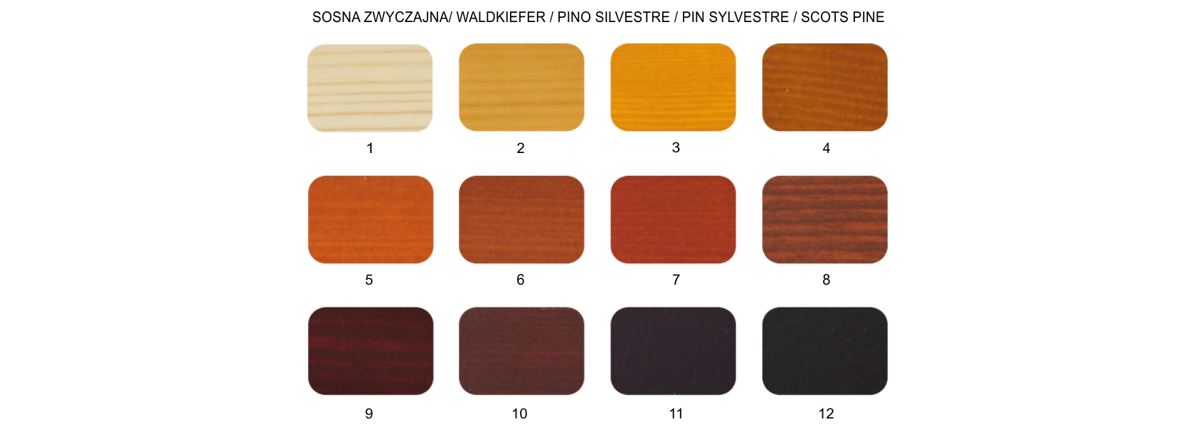 Okno drewniane, sosnowe, kolorystyka
