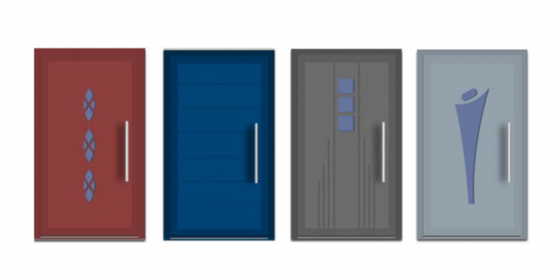 Kolorystyka paneli drzwiowych New Line, New Line EK